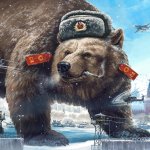 russian bear template