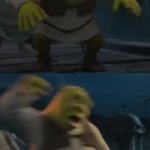 Shrek Thriller | ME WHEN MY LITTLE BROTHER CATCHES ME SNEAKING INTO THE HALLOWEEN CANDY AND HE STARTS TO SAY”MOM”; OHHHHHH NO YA DONT | image tagged in shrek thriller | made w/ Imgflip meme maker