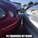 This close | I AM THIS CLOSE; TO THROWING MY WORK IN THE GARBAGE AND WATCHING YOUTUBE TILL I RETIRE. | image tagged in this close | made w/ Imgflip meme maker