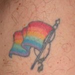 Yakuda tramp stamp LGBTQ tattoo JPP