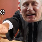 Vladimir Putin meme man judge meme