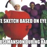 Fruit of the loom | COMPOSITE SKETCH BASED ON EYE WITNESS; AT THE PELOSI MANSION DURING HAMMERTIME | image tagged in fruit of the loom | made w/ Imgflip meme maker