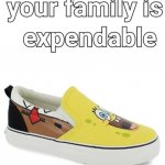 Spongebob shoe