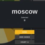 MOSCOW HAS BEEN selected