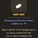 Mad Milk description meme