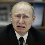 Putin crying