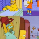 Homer have revenge with bart template