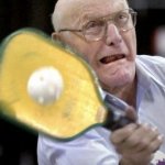 Pickle Ball Gramps meme