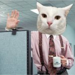 LUMBERG FROM OFFICE SPACE BUT HE'S A CAT