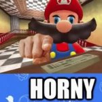 Mario grab GIF Template