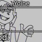 Yoine's GIF announcement GIF Template