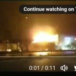 Drone Swarm on Iran