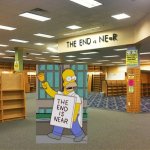 That's backrooms level The End. (I'm not funny) | image tagged in backrooms the end image from fandom wiki,the backrooms,backrooms,funny memes,funny,the simpsons | made w/ Imgflip meme maker