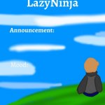 LazyNinja announce temp template
