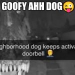 gacqdd | MY GOOFY AHH DOG😜😜 | image tagged in gacqdd | made w/ Imgflip meme maker