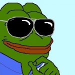 Aviator sunglasses Pepe the frog meme
