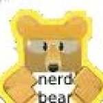 Nerd bear for bss roblox