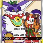 Edo Big the Cat & Froggy & Sticks the Badger GX Tag Team