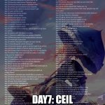 100 day anime challenge | DAY7: CEIL BLACK BUTLER 😭 | image tagged in 100 day anime challenge | made w/ Imgflip meme maker