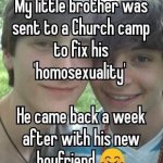 Bible camp boyfriend meme