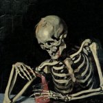 Skeleton Cooking meth meme