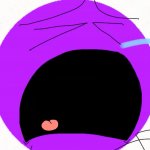 Purple Circle crying meme