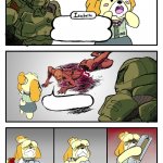 doom slayer and isabelle kill someone template
