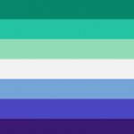 Gay Pride Flag (mlm) template