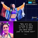 LucotIC's "Bayley" announcement temp 18#