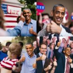 Slobama cheers and gives three thumbs up to Jemy’s Taylor Swift-