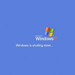 Windows XP is shutting down meme
