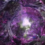 Purple Fantasy Forest template