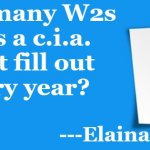 Question | How many W2s
 does a c.i.a. 
agent fill out 
every year? ---Elaina Williams | image tagged in question | made w/ Imgflip meme maker
