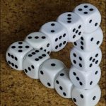 Dice illusion