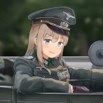 Military anime girl