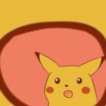 Surprised Pikachu GIF Template