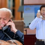 Manchurian Joe congratulated by Xi for being the best "big guy" template