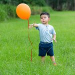 Asian child kid toy balloon JPP