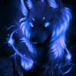 Beautiful Mythical Wolf