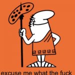 new template | image tagged in shocked little ceaser | made w/ Imgflip meme maker