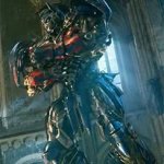 Optimus Prime cross arms GIF Template