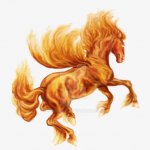 Flaming Horse