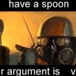 have a spoon