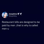 Restaurant bills