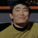 George Takei grinning Star Trek