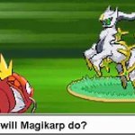 Magikarp vs Arceus