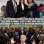 Kamala Black History Month meme