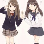 japanese schoolgirl friendship