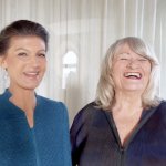 Sarah Wagenknecht und Alice Schwarzer