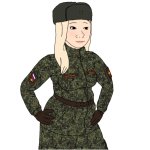 Female Russian Soldier